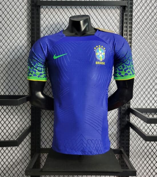 Camisa do Brasil Azul - Away jogador1