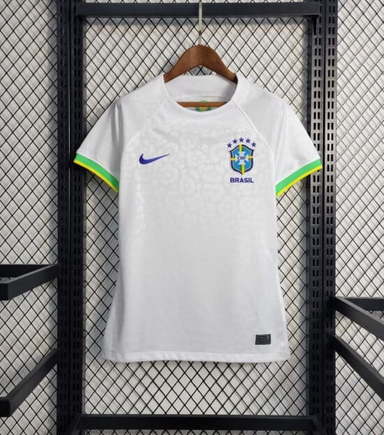 Camisa do Brasil Feminina - Branca