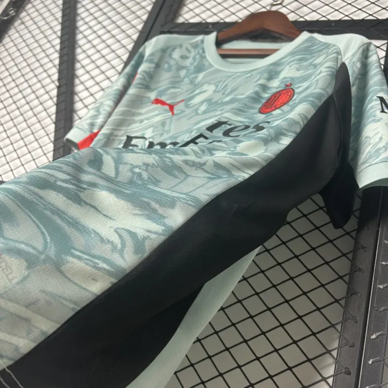 Camisa Milan Goleiro Detalhes