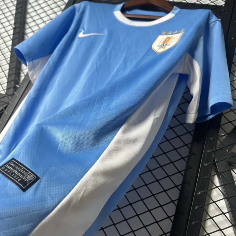 Camisa Uruguai Home Detalhes