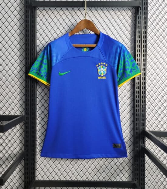 Camisa do Brasil - Away Feminina Azul