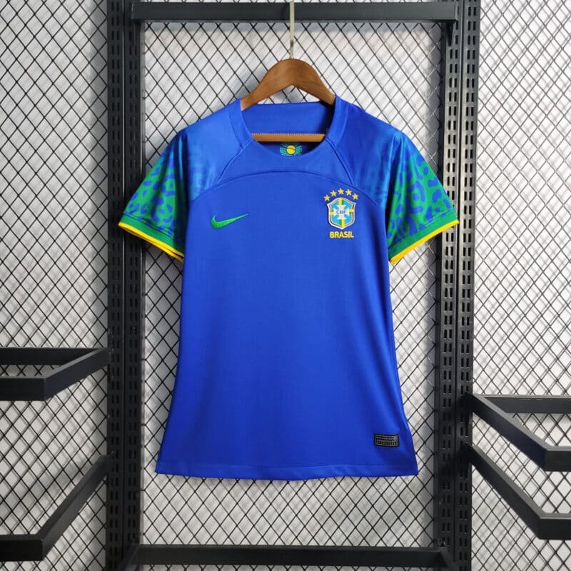 Camisa do Brasil - Away Feminina Azul