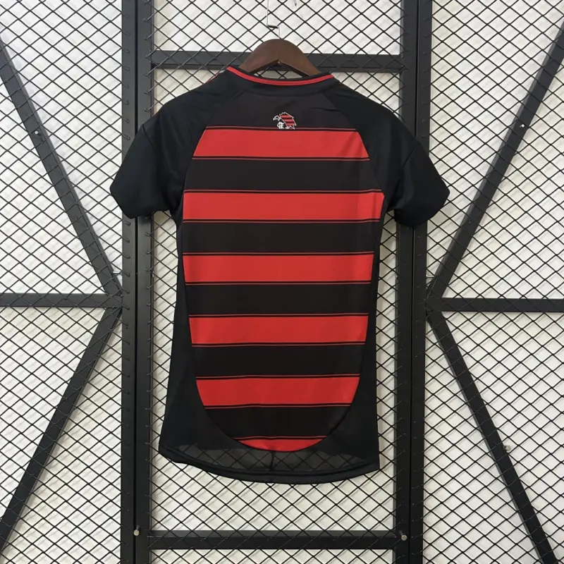 Camisa Flamengo Home Feminina Verso