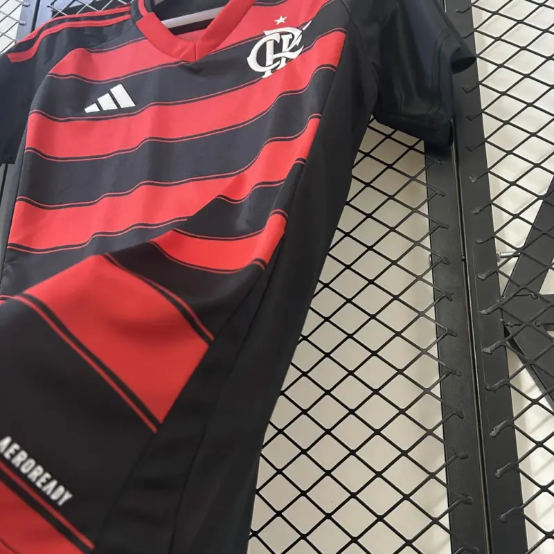 Camisa Flamengo Home Feminina Detalhes