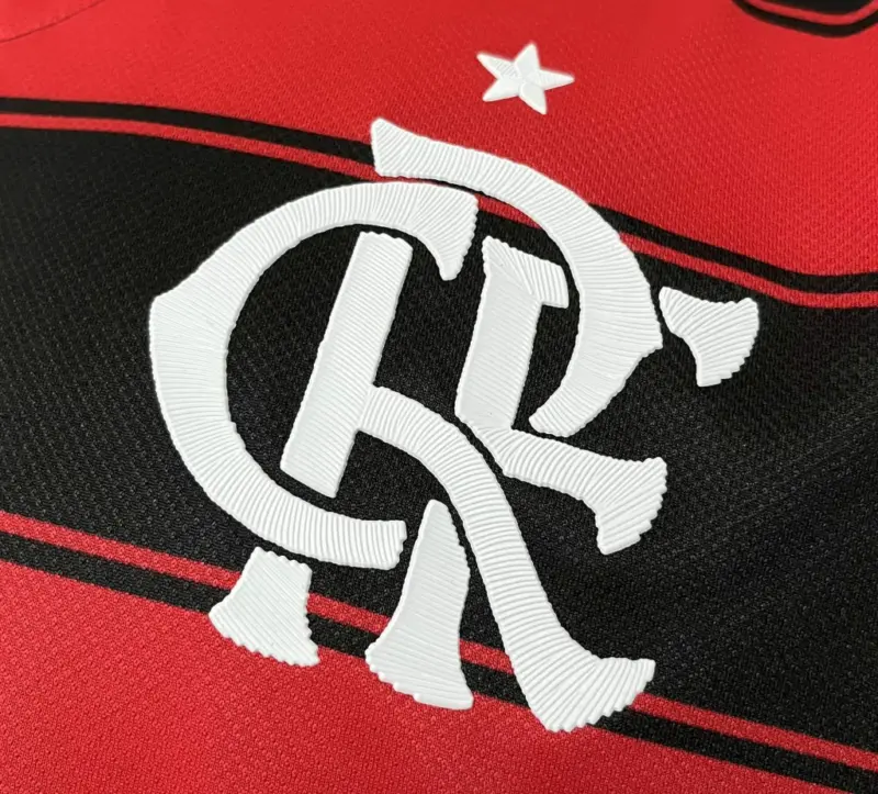 Camisa Flamengo Home Jogador Escudo
