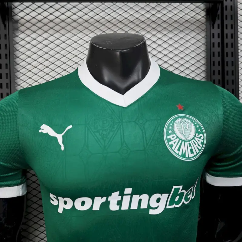 Camisa Palmeiras Home Jogador Detalhes