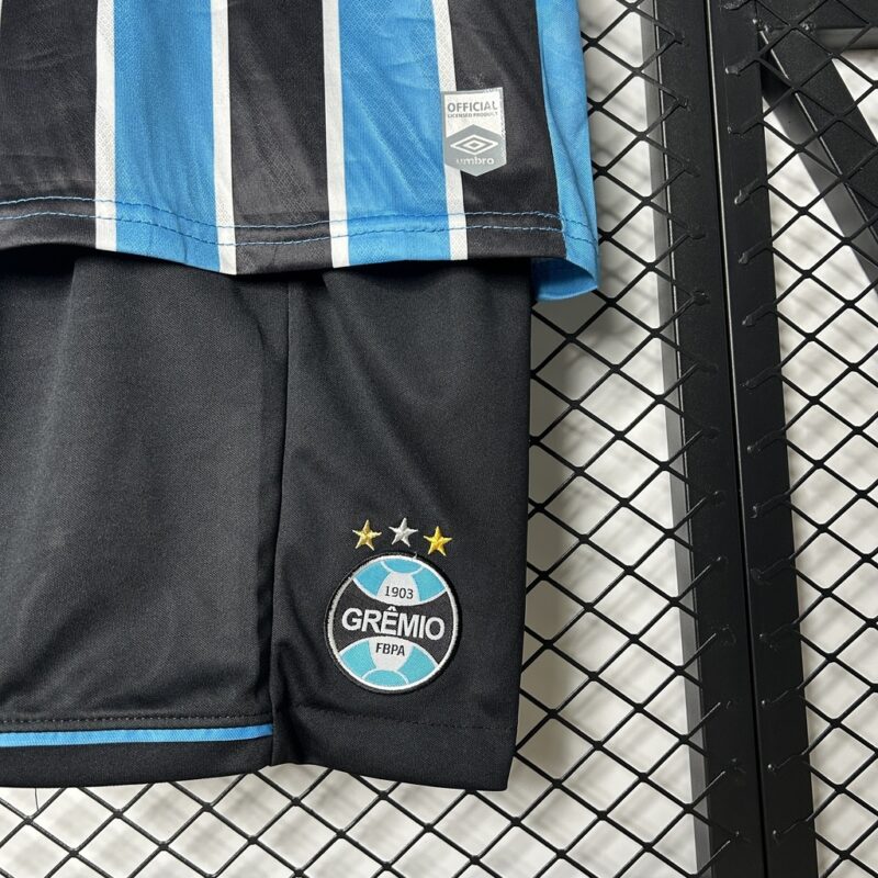 Kit Infantil Grêmio Home Shorts